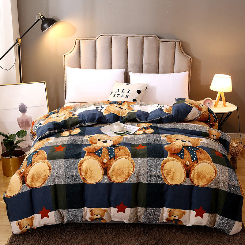 Patchwork Stil Bettwäsche Set