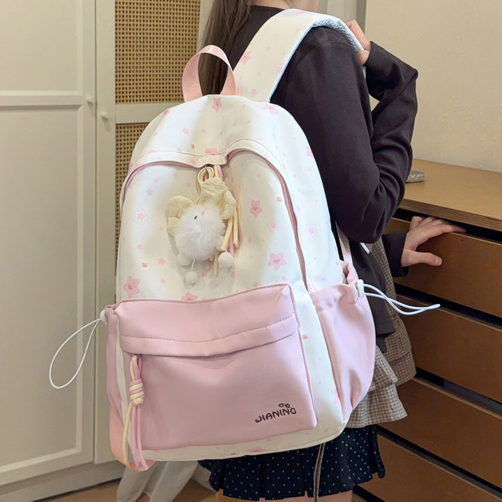 Dekorative Blumenprint-Rucksack Karnz