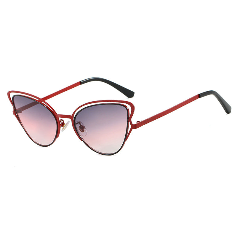 Damen Cat-Eye Brille mit edlem Metallrahmen und komfortabler Passform Karnz