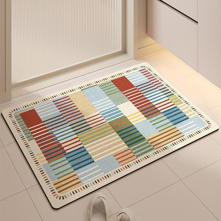 Badmatte für Badezimmerboden zu Hause