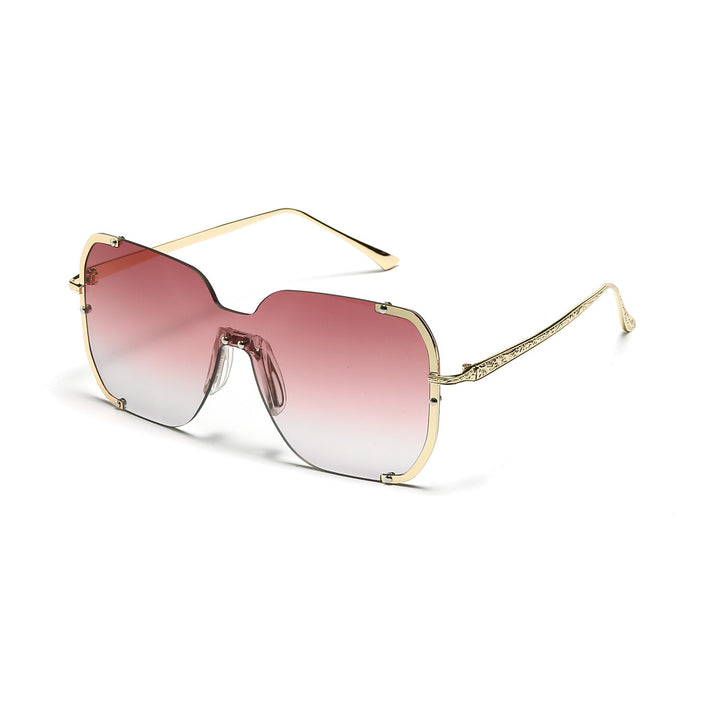 Damen große modische Sonnenschutzbrille Karnz