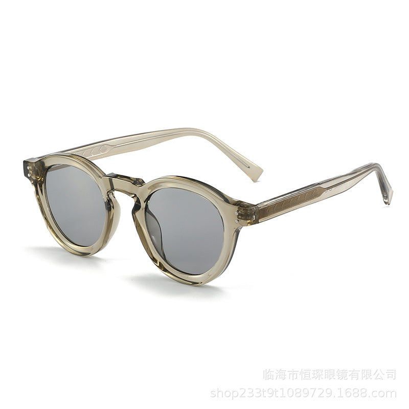 Damen modische Sonnenbrille im modernen Ovaldesign Karnz