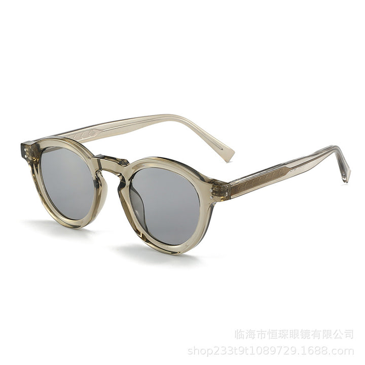 Damen modische Sonnenbrille im modernen Ovaldesign Karnz