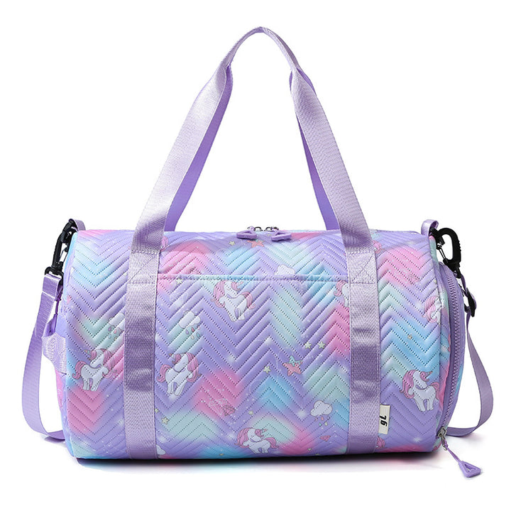 Verspielt Einhorn Druck Wochenendtasche