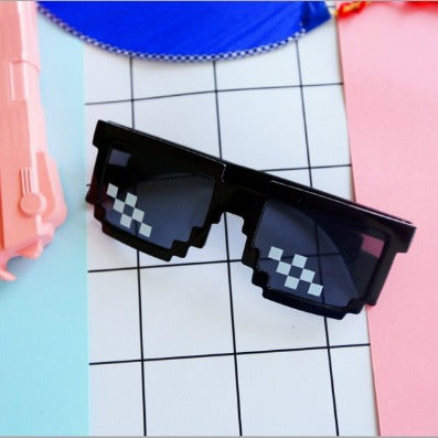 Pixelierte Mode-Sonnenbrille Karnz