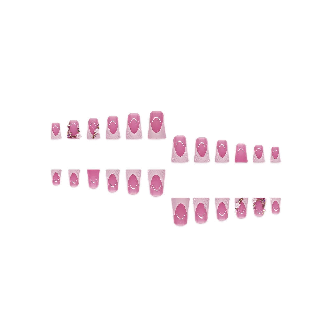 Glamorous 3D Floral Nail Art Enhancements Karnz