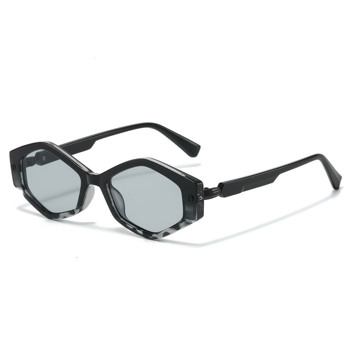 Modische hexagonale Sonnenbrille Karnz