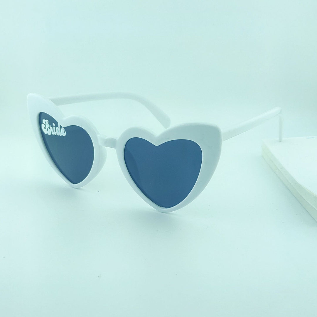 Herzförmige Braut-Sonnenbrille Karnz