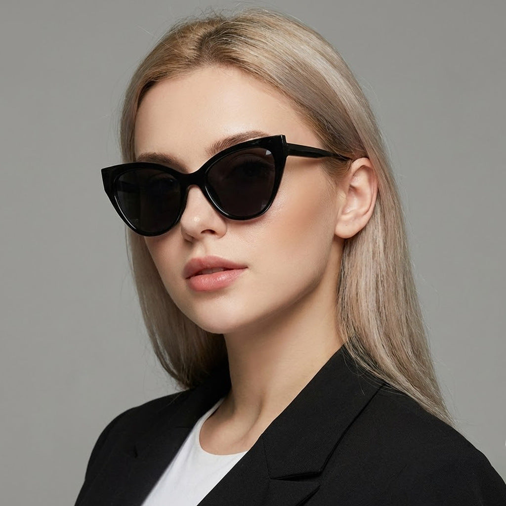 Damen Cat-Eye Sonnenbrille mit UV-Schutz und modernem Rahmen Karnz
