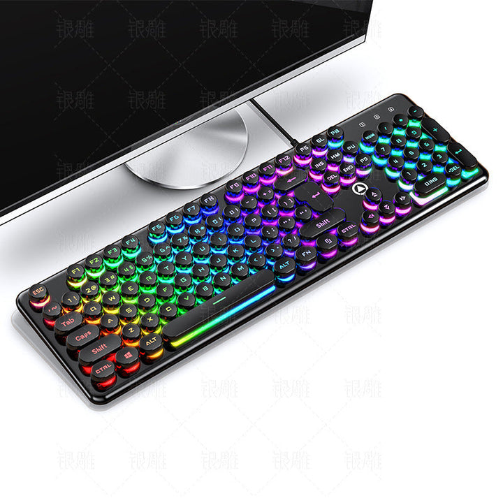 Retro Wireless Keyboard Karnz