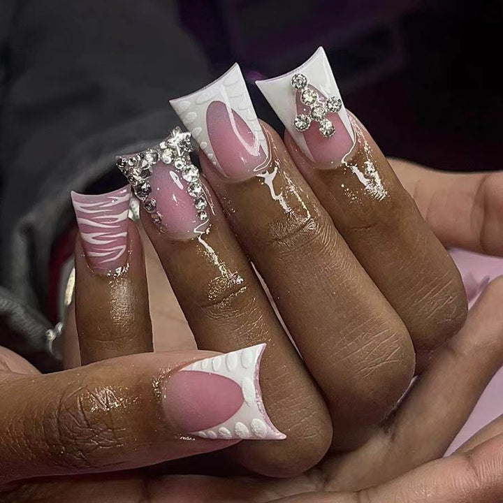 Glamouröse Künstlerische Nagelverlängerungen Karnz
