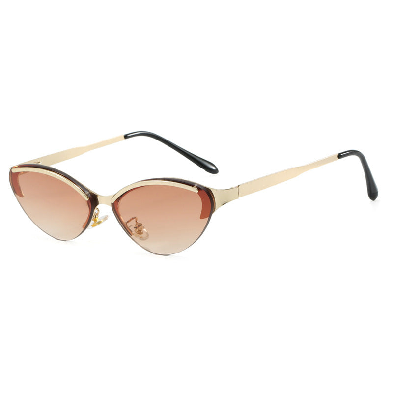 Damen Cat-Eye Sonnenbrille mit elegantem Gestell und UV-Schutz Karnz