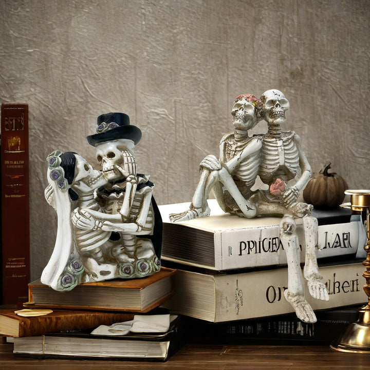 Romantische Skeletfigur Karnz