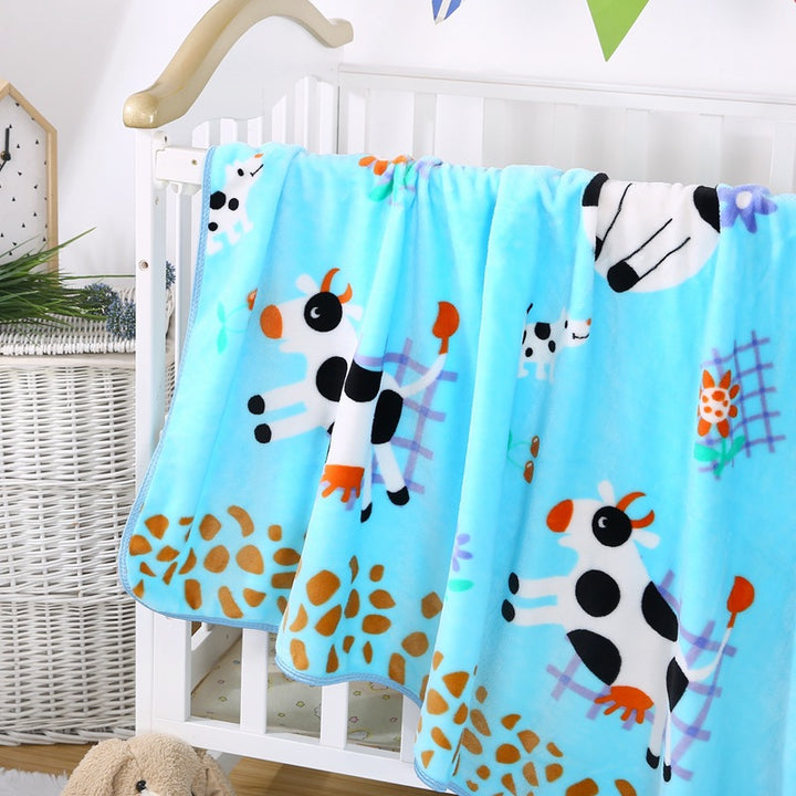 Kinder Cartoon Charakter Fleece Decke Karnz