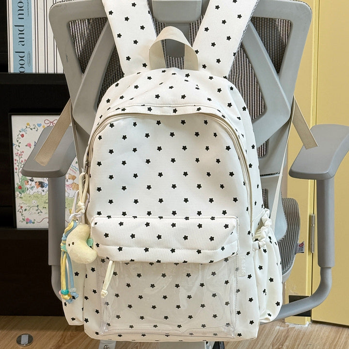 Niedlicher Sternenbedruckter Freizeit-Rucksack Karnz