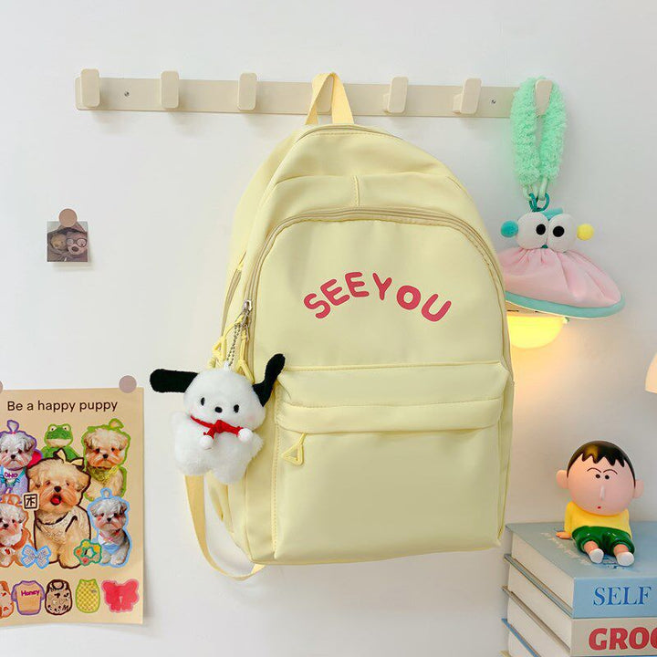 Verspielter Grafischer Druck Rucksack