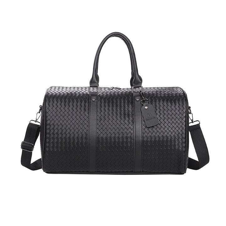 Stilvolle und Geräumige Reisetasche Im Eleganten Flechtdesign Karnz