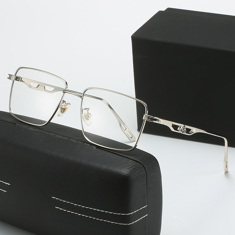 Damen Luxus Sonnenbrille mit markantem Geometrie-Rahmen und polarisierten Gläsern Karnz