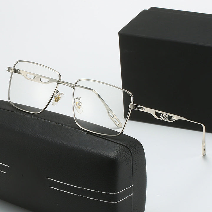 Damen Luxus Sonnenbrille mit markantem Geometrie-Rahmen und polarisierten Gläsern Karnz