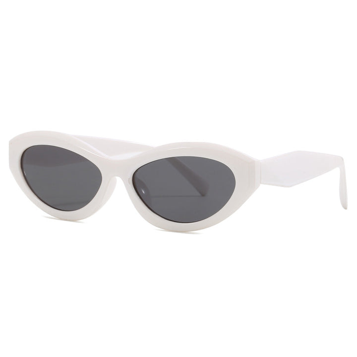 Damen Cat-Eye Sonnenbrille mit breitem Rahmen und UV-Schutz Karnz
