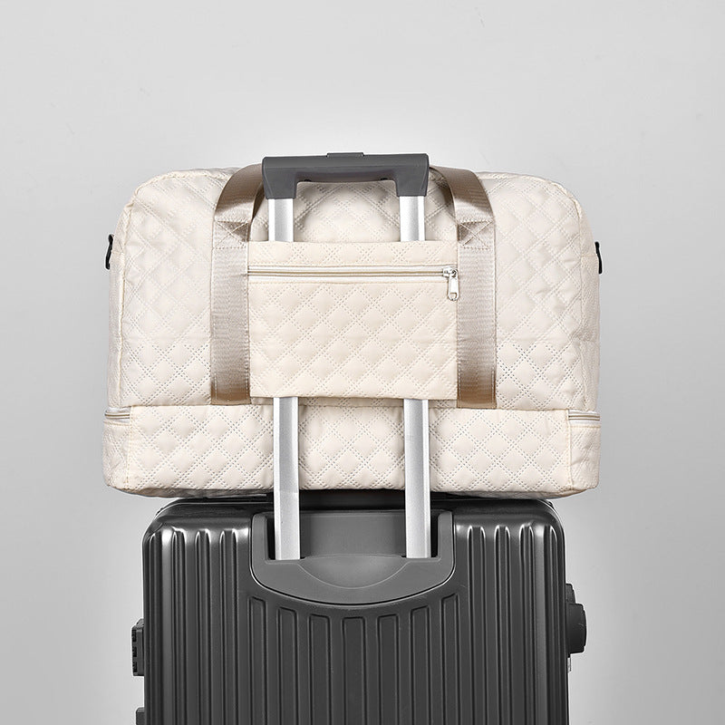 Stilvolle gesteppt Reise-Duffle Karnz 1790692517