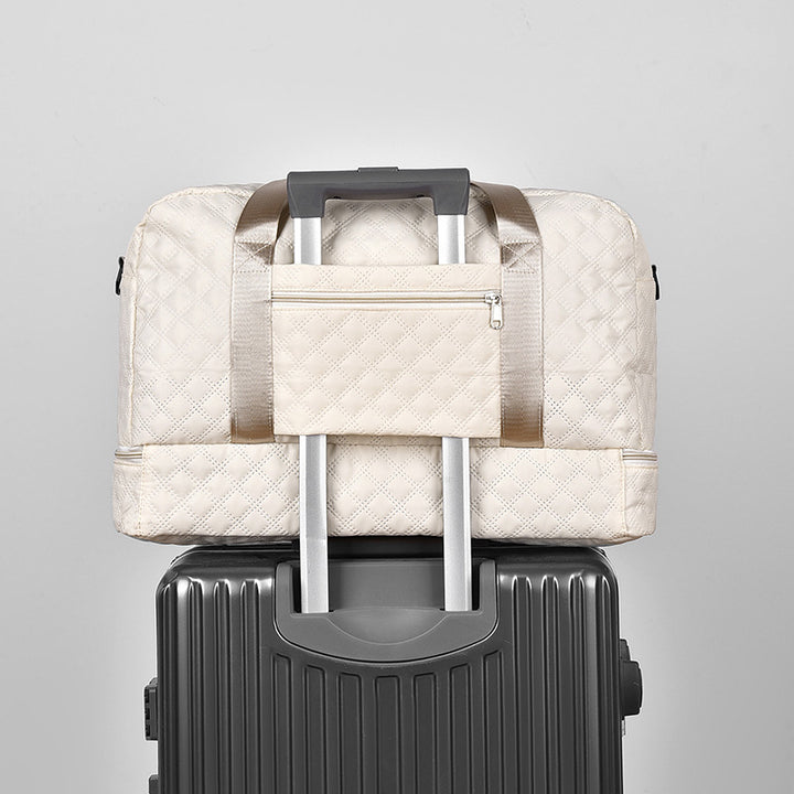 Stilvolle gesteppt Reise-Duffle Karnz 1790692517