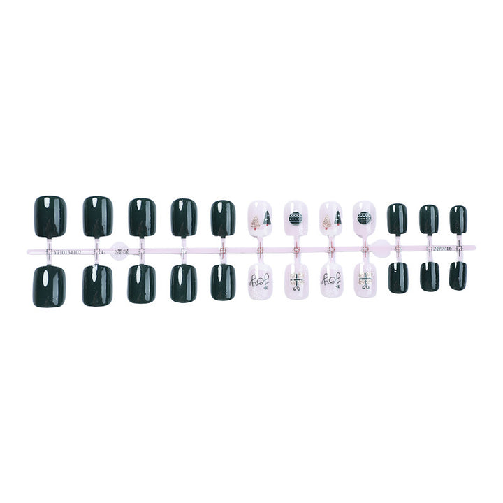 Festliche Feiertags Press-On Nagelkunst Kollektion Karnz