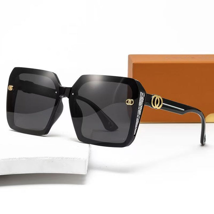 Fette Aussage Quadratische Rahmen Sonnenbrille