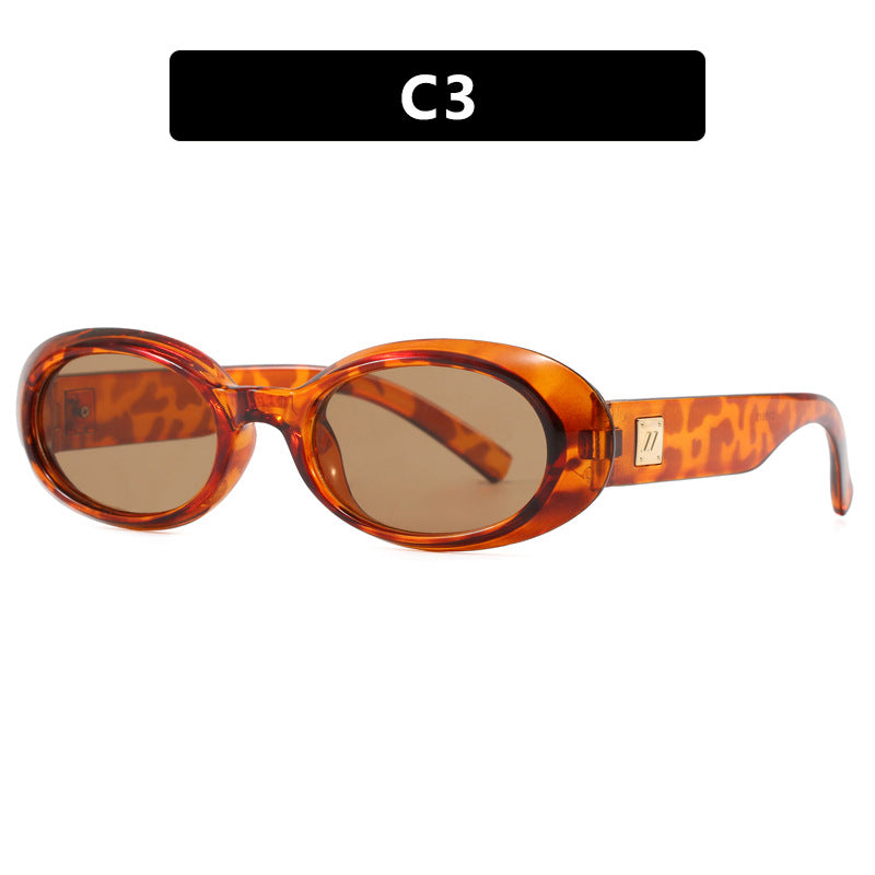 Damen exklusive Sonnenbrille im eleganten Ovaldesign Karnz