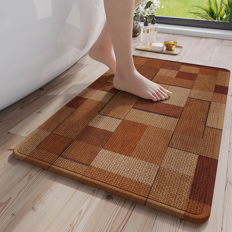 Weicher Touch Texturierter Badematte