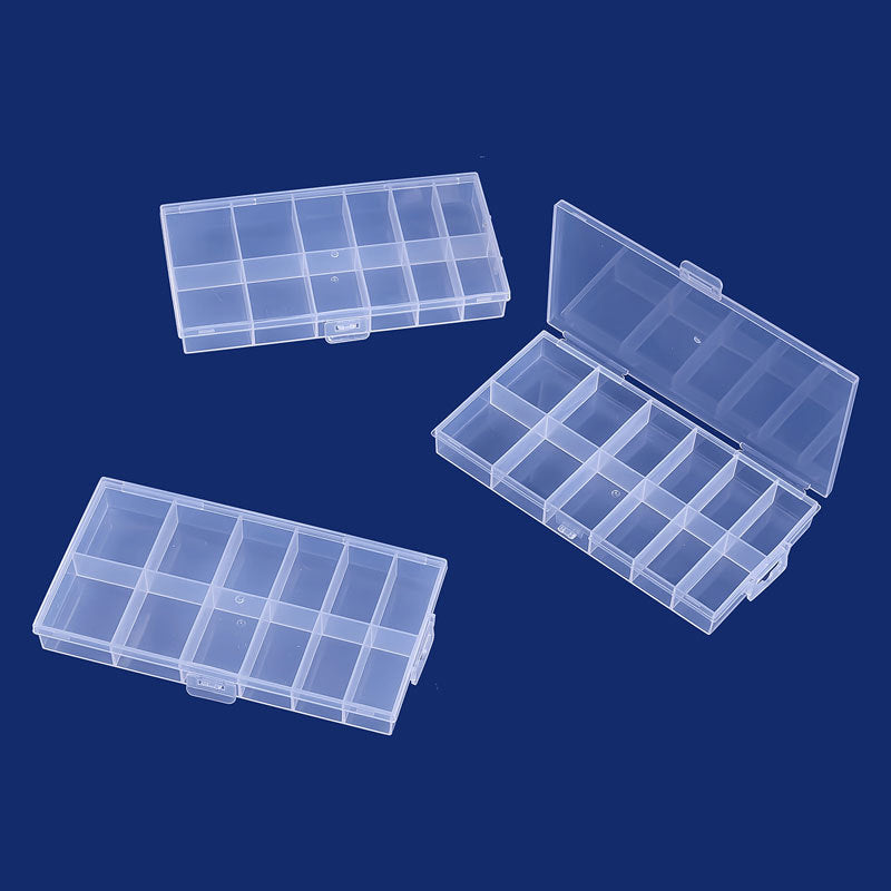 Klarer compartmentalisierten Speicher-Organizer Karnz