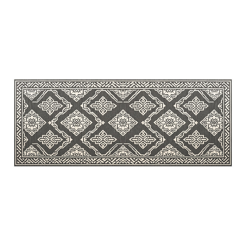 Vintage-inspirierter geometrischer Teppich Karnz