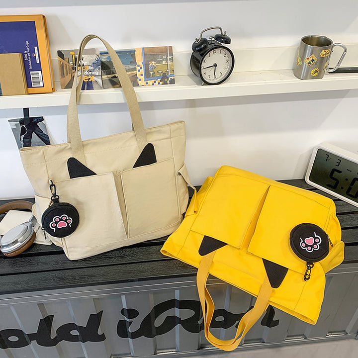 Verspielte Katzenohr-Design Tasche Karnz