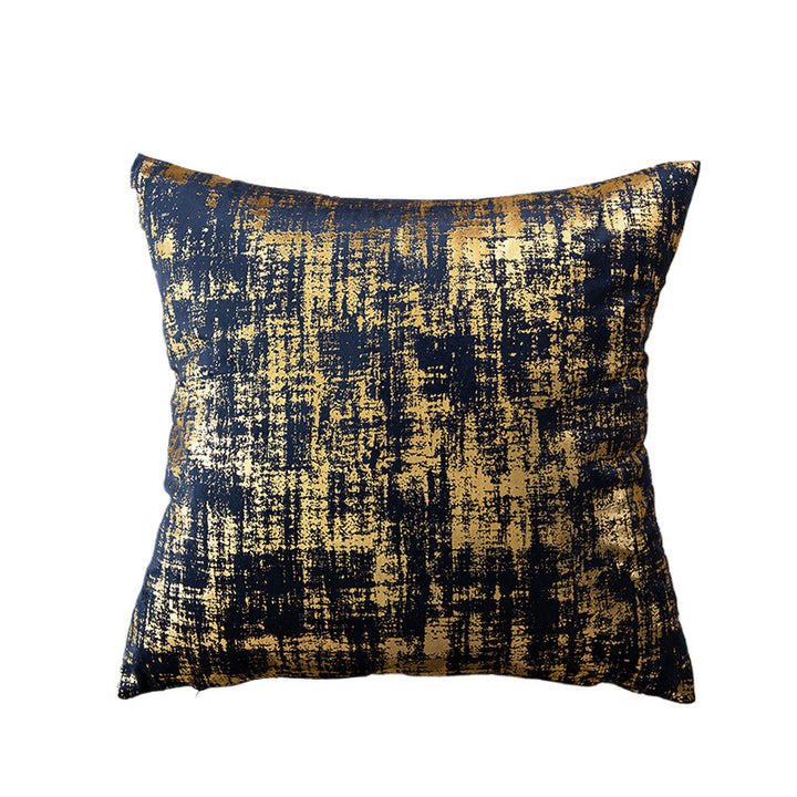 Metallic Abstract Jacquard Kissenbezug Set mit verstecktem Reißverschluss