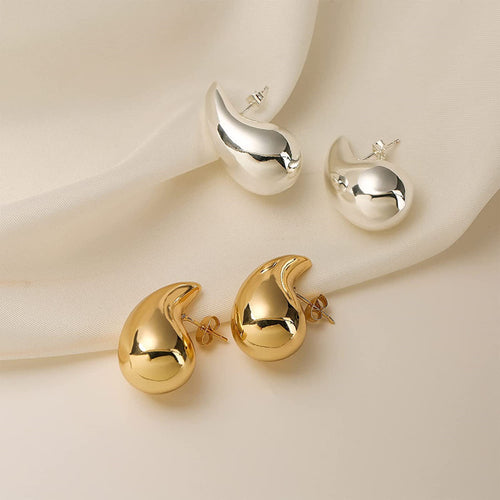 Elegant Geschwungene Ohrstecker Karnz