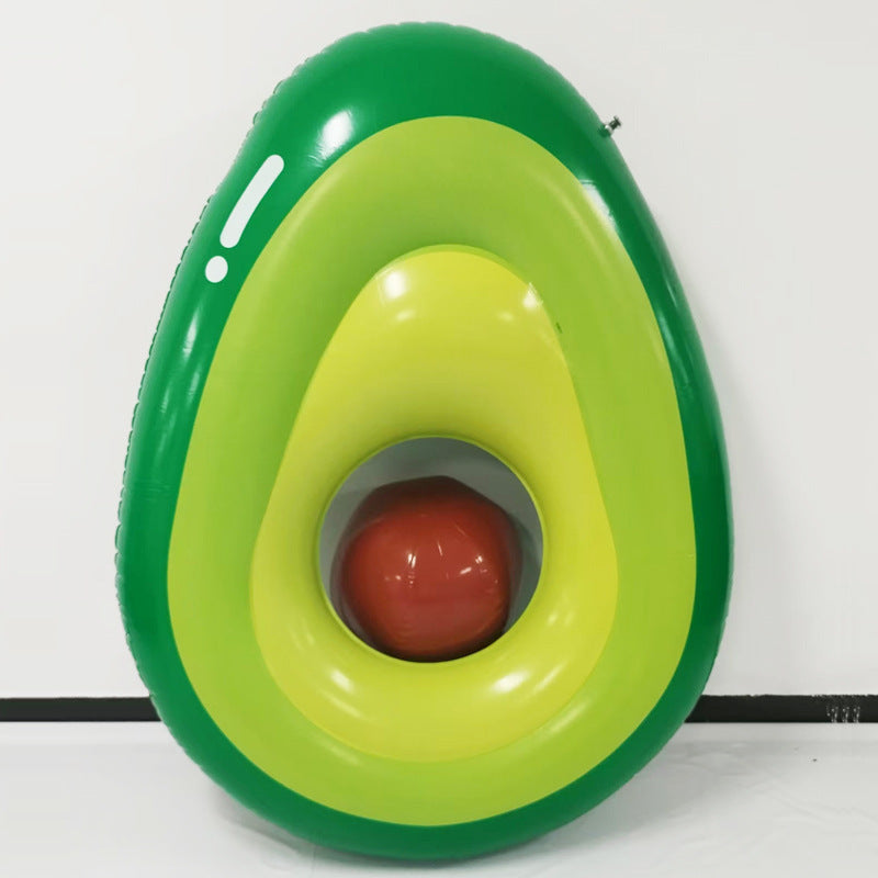 Damen aufblasbare Avocado-Schwimmliege Karnz