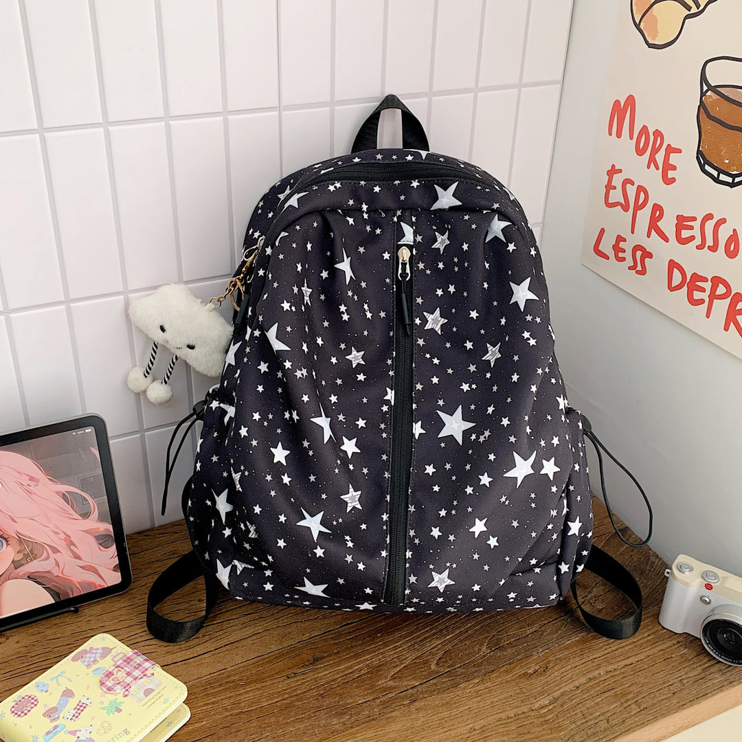 Sternenmuster-Alltags-Rucksack