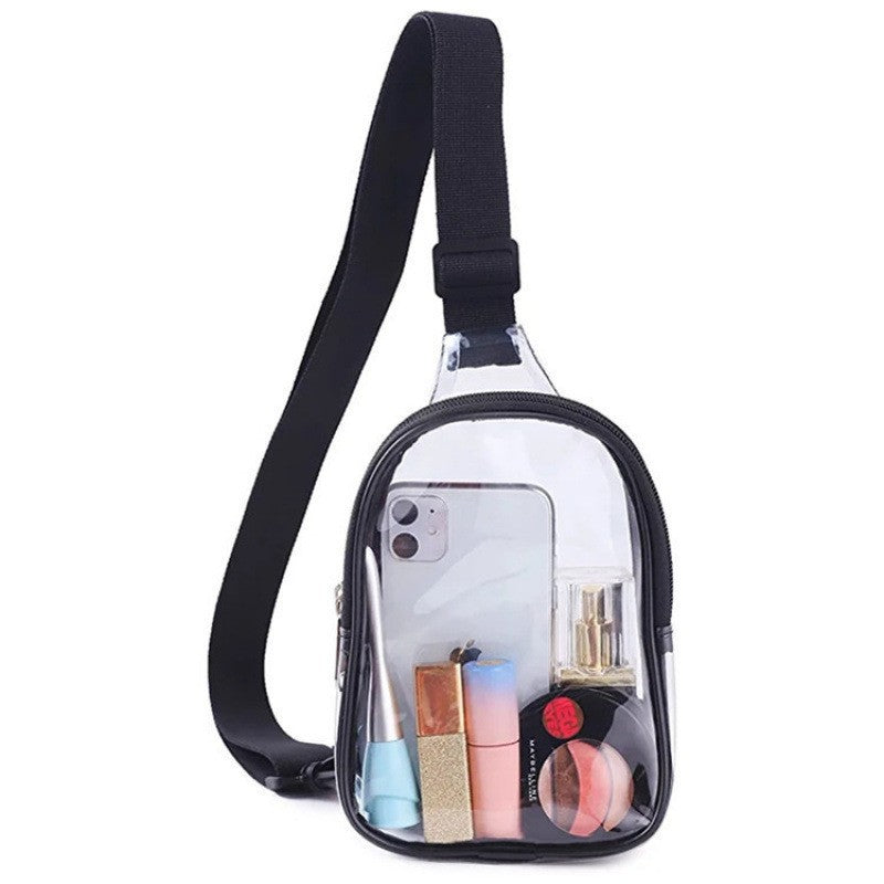 Praktische Durchsichtige Kosmetik-Umhängetasche Karnz