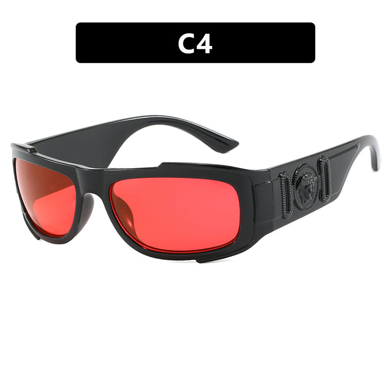 Damen sportliche Sonnenbrille mit ergonomischem Design und UV-Schutz Karnz
