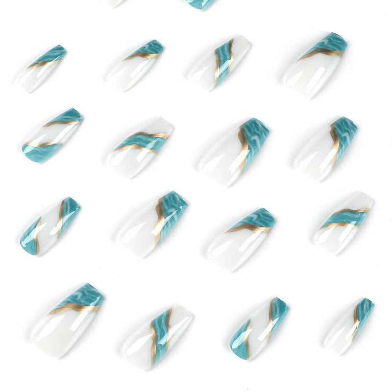 Künstlerische Acryl-Nagelverlängerungen Karnz