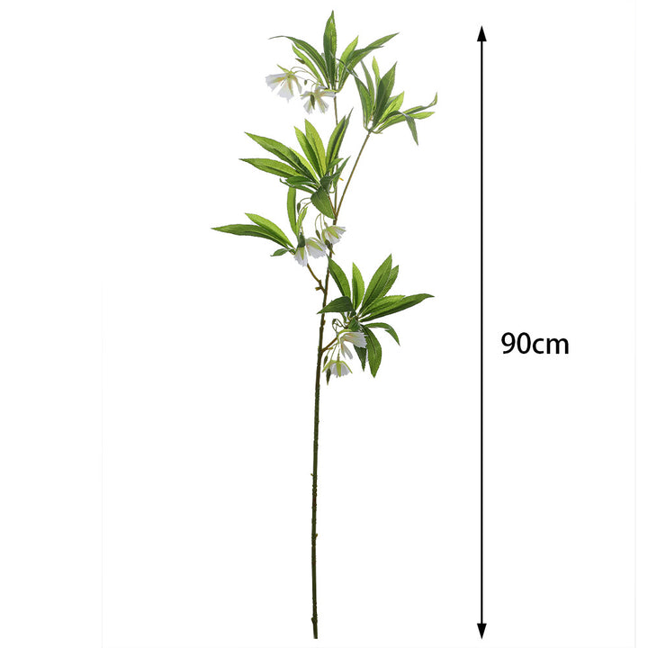 Elegante Künstliche Pflanze mit Blüten Karnz
