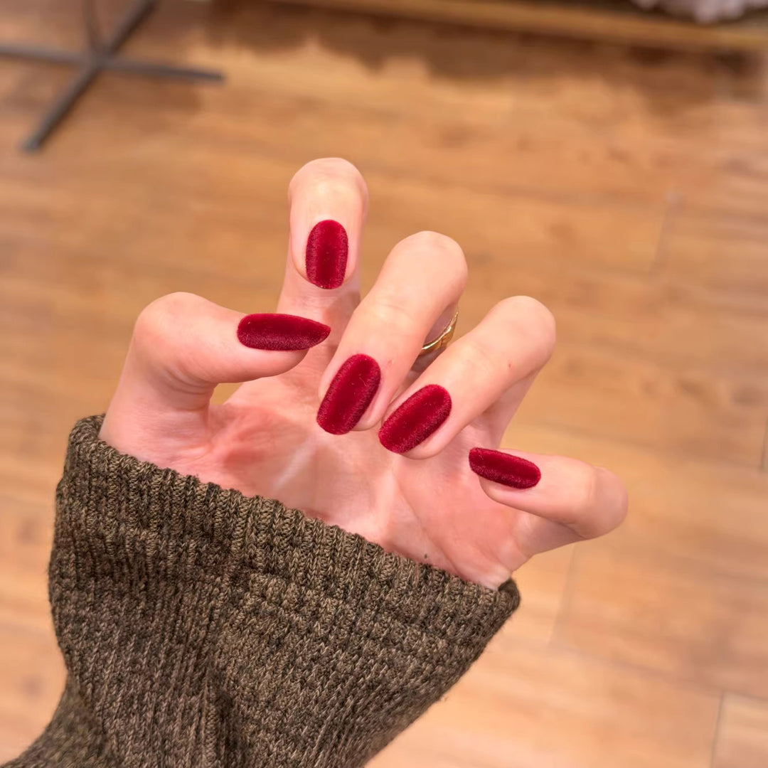 Samt-Nagelkunst-Verstärkungen Karnz