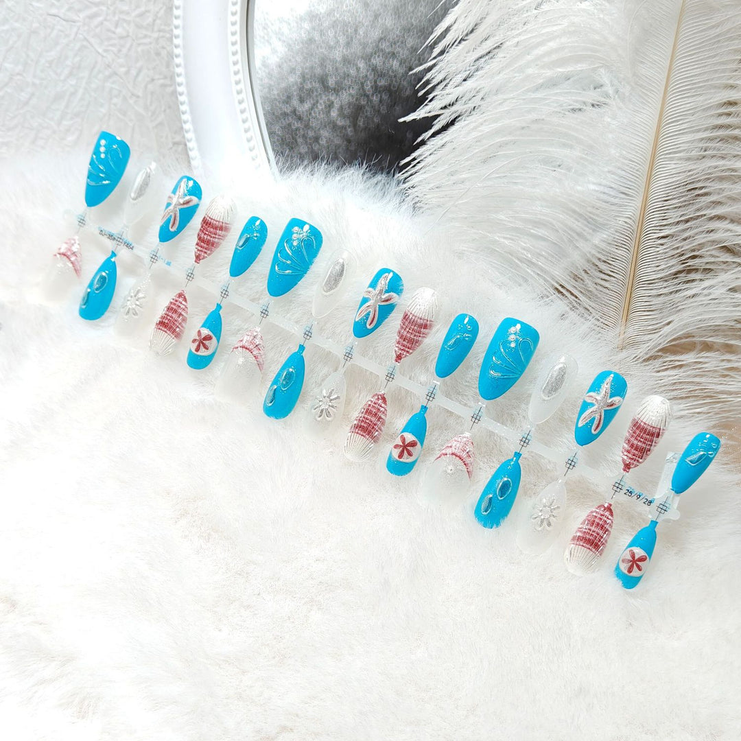 Kreative Nail Art Kunstnägel Karnz