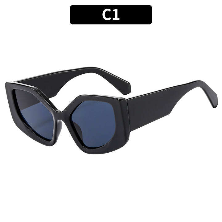 Moderne geometrische Mode-Sonnenbrille