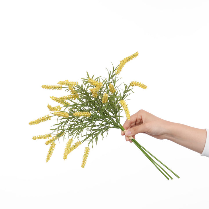 Lifelike Gelbe Blumenstielanordnung