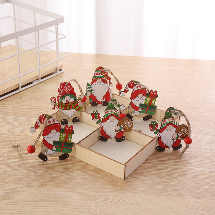 Dekorativer Lebkuchenmann Ornament Karnz