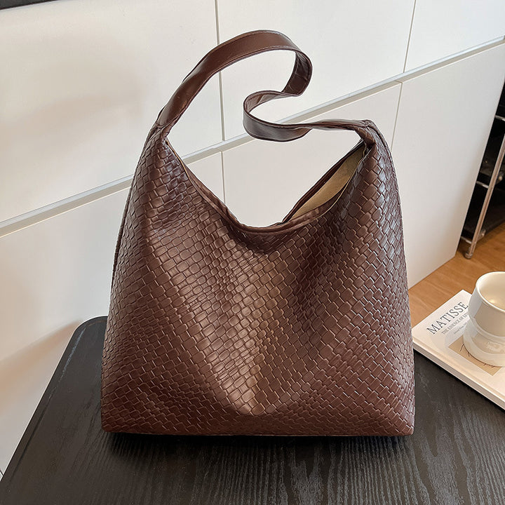 Strukturierte Leder Tasche