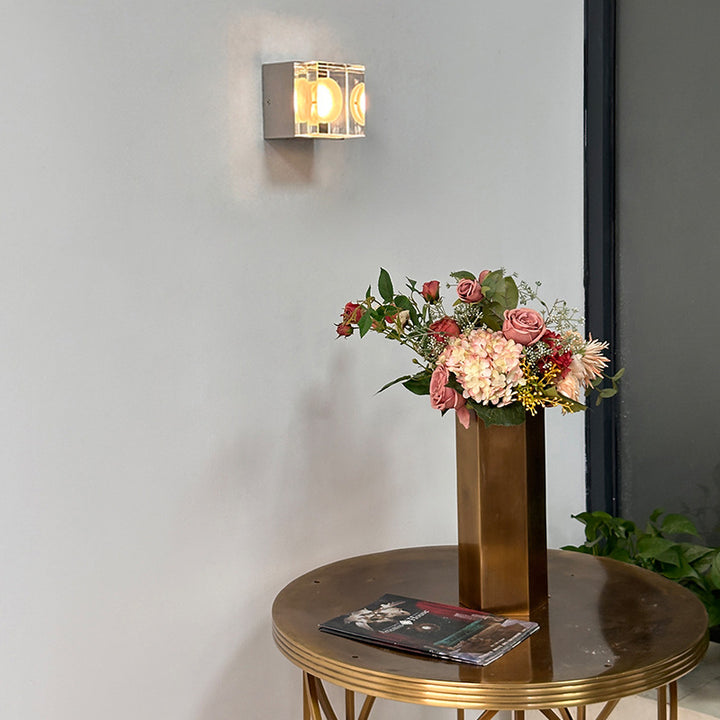 Quadratische LED-Deckenleuchte