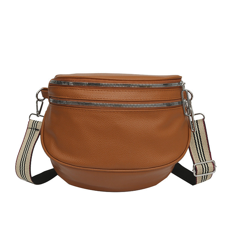 WoChic Dual-Zipper Crossbody Bag Karnz