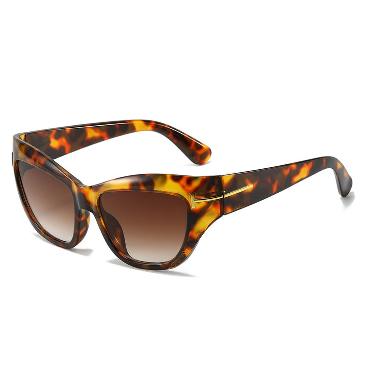 Chic Übergroße Quadratische Sonnenbrille Karnz